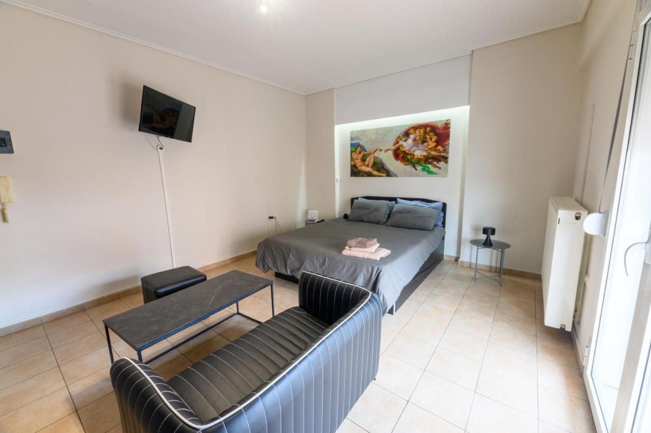 لاريسا Central Apartments 1 With Parking المظهر الخارجي الصورة